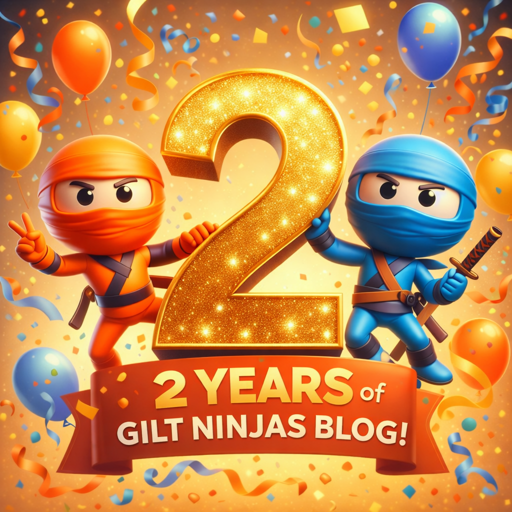 GILT Ninjas turns 2: two years of Ninja-powered insights!